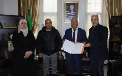 جامعة البليدة 1 توقع اتفاقية شراكة مع مركز الدعم والاستشارات